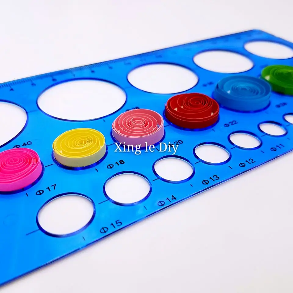 1 шт. Квиллинг бумажные круглые формы для выпечки ручные принадлежности