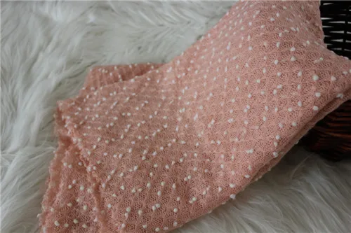 light pink 50X75 см Dotty обёрточная бумага мини попкорн одеяло попкорн фон стрейч обёрточная бумага новорожденный фото реквизит - Цвет: light pink
