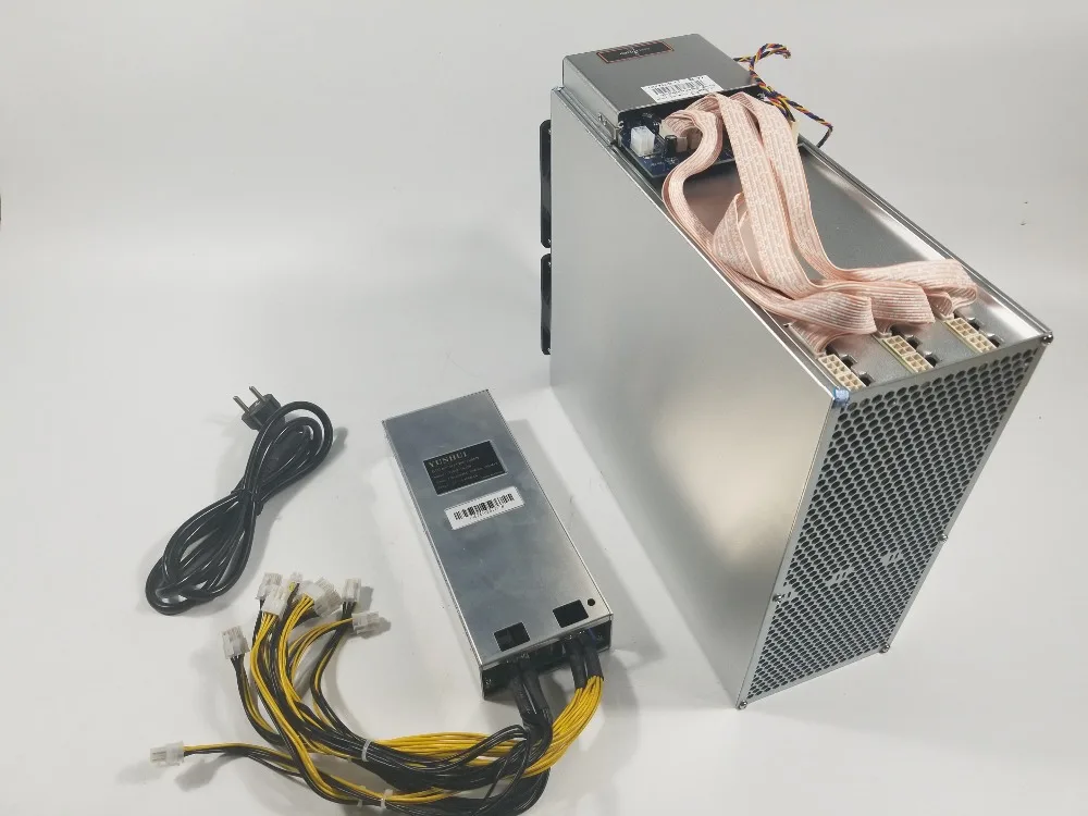 Asic Ethash эфириум ETH Miner Antminer E3 190MH/S с блоком питания Майнинг ETH и т. Д. Лучше 6 8 12 GPU Miner S9 S17 T17
