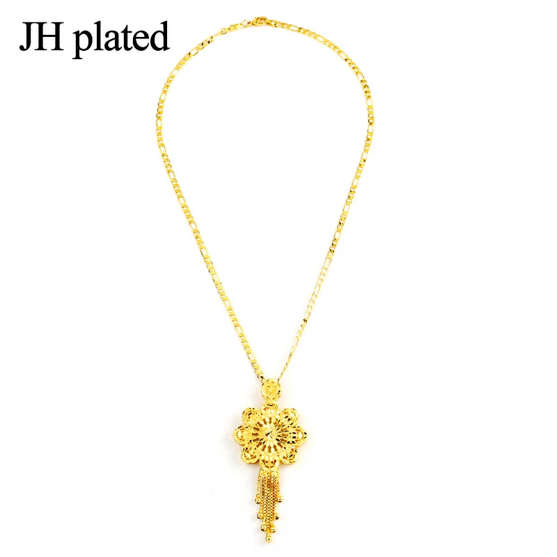Модные ожерелья JHplated с подвеской цветы кисточкой для женщин ожерелье девушек