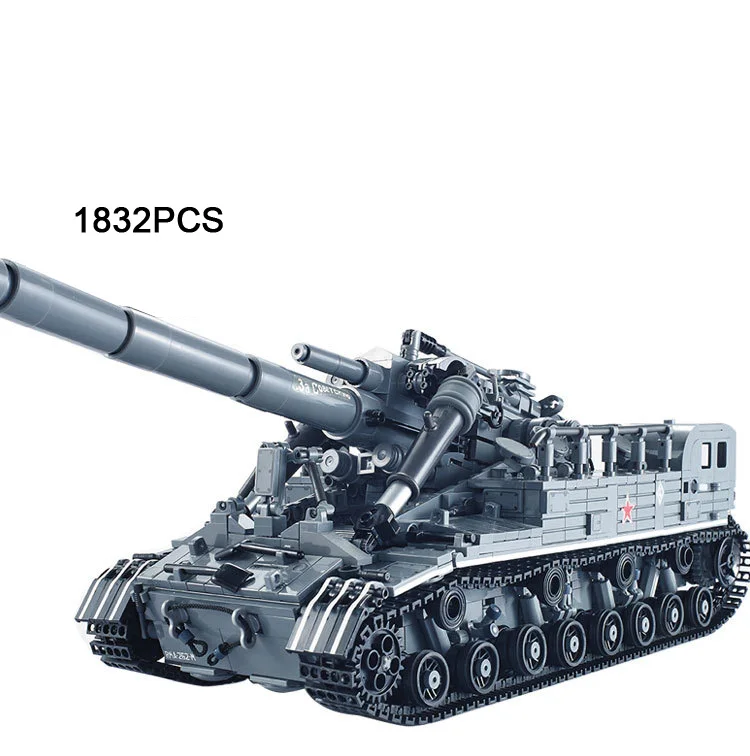 Горячие Современное военное T92 бак Moc строительные блоки модель кирпичи игрушки