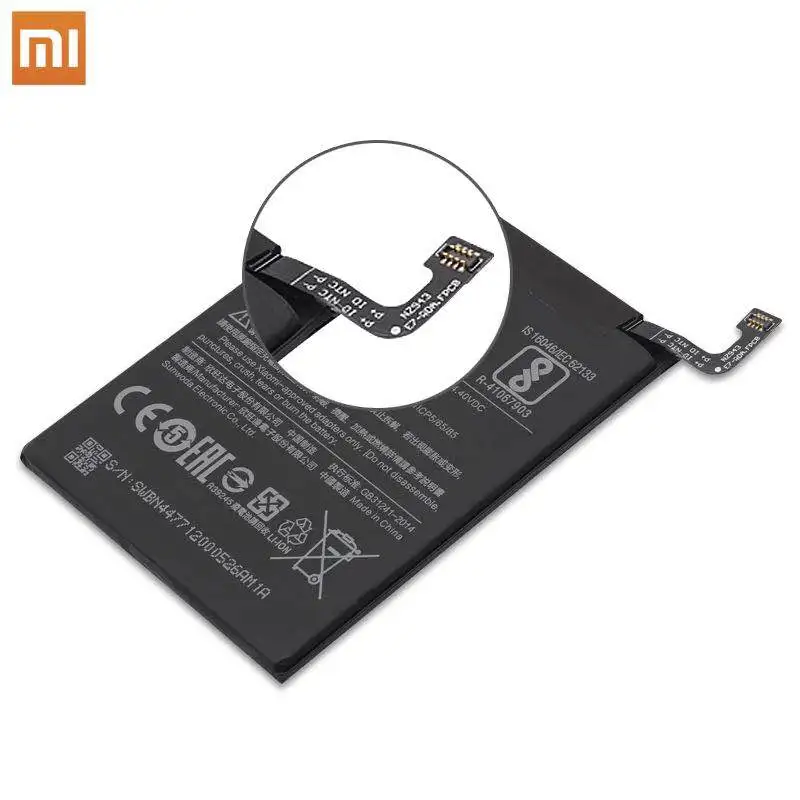 100% оригинал просо 4000 мАч высокой емкости прочный батареи BN44 для Xiaomi Redmi 5 плюс +