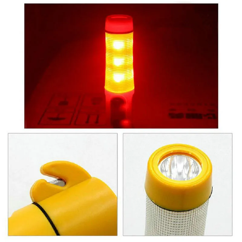 Переносной пожарный аварийный молоток лезвие многофункциональная вспышка