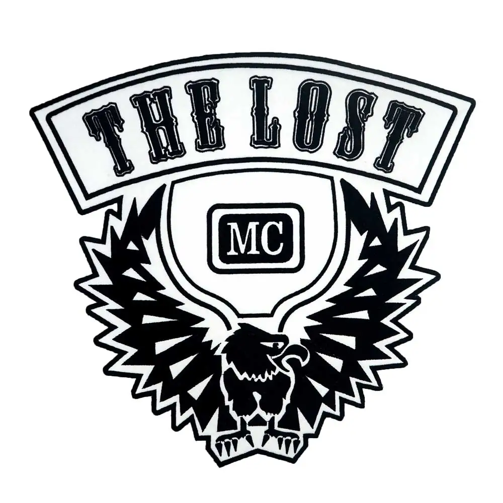 THE LOST EAGLE mc большой поддержкой вышитая аппликация этикетка для шитья в стиле панк