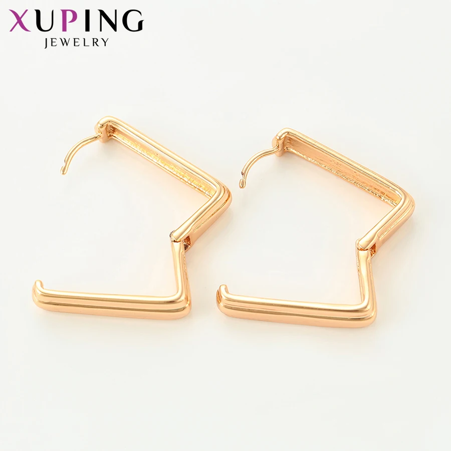 Xuping изысканные простые серьги для женщин специальный подарок модные ювелирные