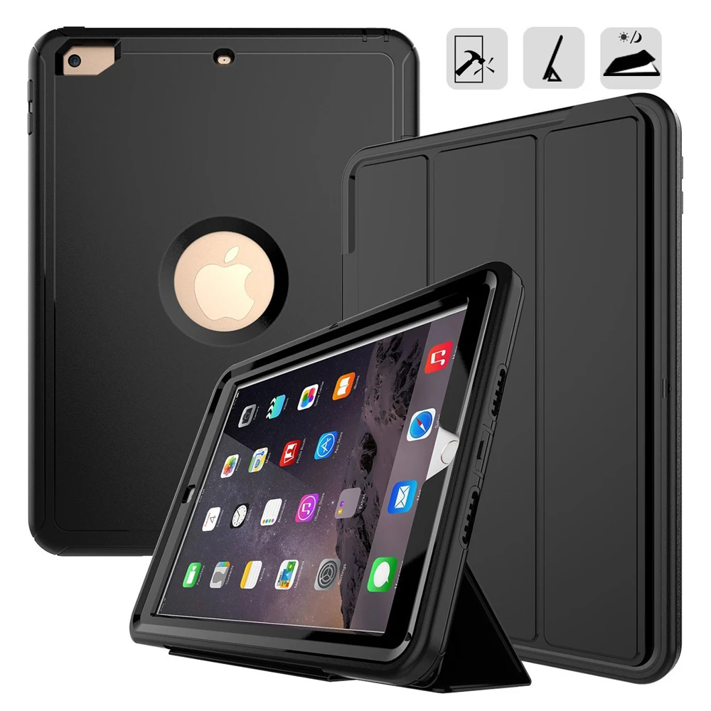 Полный защитный чехол для iPad Pro 9 7 дюйма 2016 A1673 A1674 A1675 детский безопасный