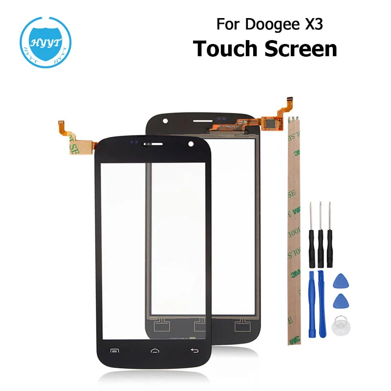 Для Doogee X3 оригинальный Сенсорный экран передняя Стекло сенсорный Панель