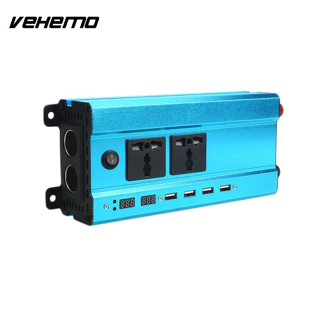 DC12V к AC220V конвертер Автомобильный Инвертор автомобильный солнечной Мощность