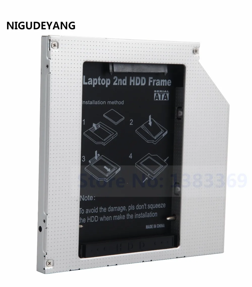 NIGUDEYANG 2nd HDD SSD Оптический отсек Caddy SuperDrive для MacBook Pro PATA IDE ранние 2008 2007 2006 non unibody|bay