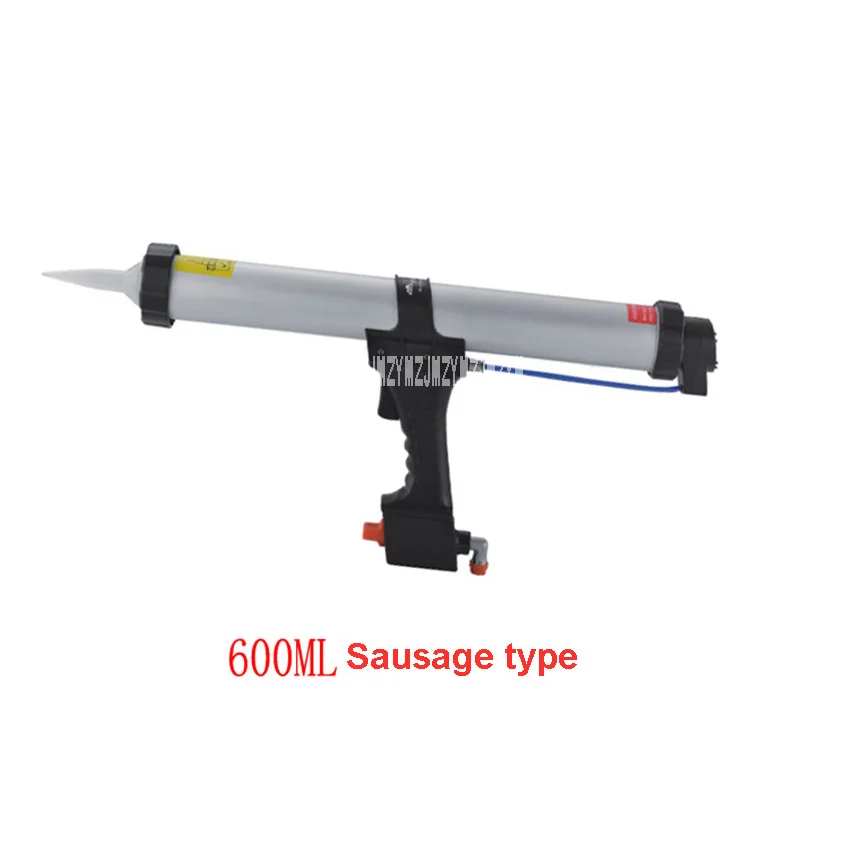 New Arrival Professional 600ml Sausage Type Pneumatic Caulking Gun Good Quality Pneumatic Caulk Gun Glue Gun 45CM 6bar Hot Sale