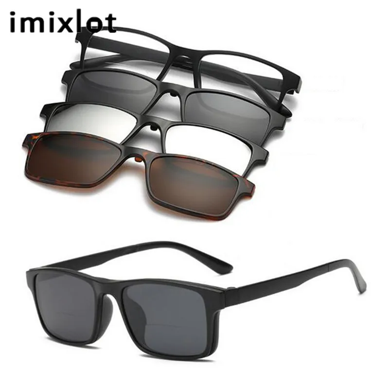 Очки IMIXLOT Мужские поляризационные с магнитной застежкой аксессуар для вождения