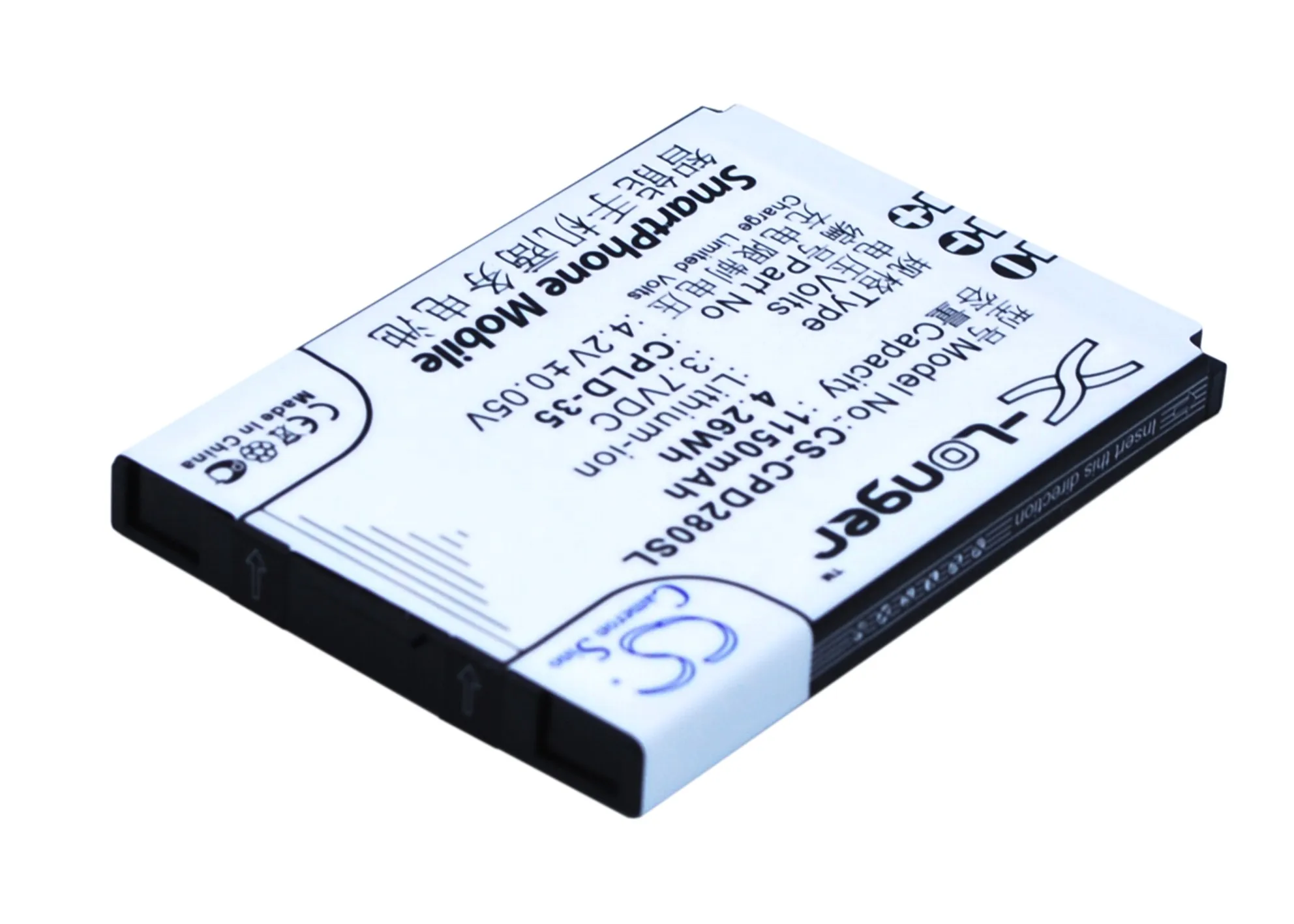 CPLD 35 батареи Cameron Sino 1150mAh для Coolpad D280 D520 E200 E210 E570 E600|Аккумуляторы мобильных