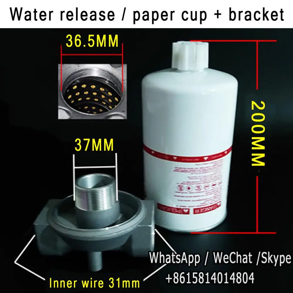Diesel filter / oil pump / oil water separator / hydraulic oil / burner filter