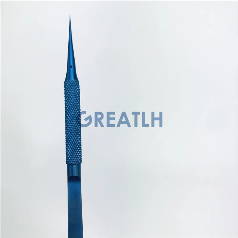 18cm Titanium Alloy Round Handle Eyelid Tweezers Platform double eyelid tool fine tissue forceps Ophthalmic Instruments | Красота и