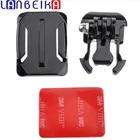 Крепление LANBEIK для GoPro, эргономичная поверхность 3M, клейкая Пряжка, основное изогнутое крепление для Gopro 10 9 8 7 SJCAM SJ5000 SJ6 DJI YI