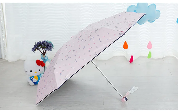 Kocotree Parapluie, Женский Зонт от дождя, для женщин и мужчин, зонт с мини-карманами, маленький складной зонт для детей, мужской зонт от солнца и дождя