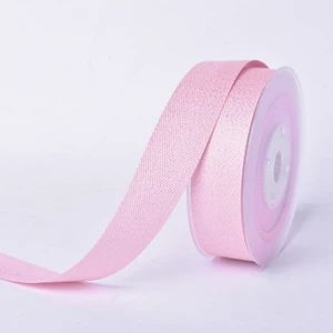 123 satin ribbon 9/16/19/25/38 мм двухсторонняя Серебряная линия яркие саржа сатин лента 25 ярдов на свадьбу для упаковки подарков DIY тканевая лента - Цвет: 123 satin ribbon