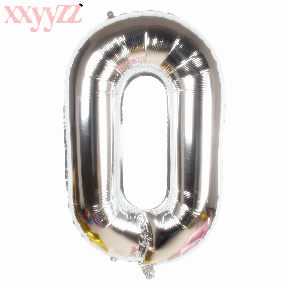 XXYYZZ DIY большая золотая цепочка воздушные шары рэп хип-хоп стиль диско Танцевальная вечеринка Свадьба День Рождения Вечеринка украшения серебряный черный