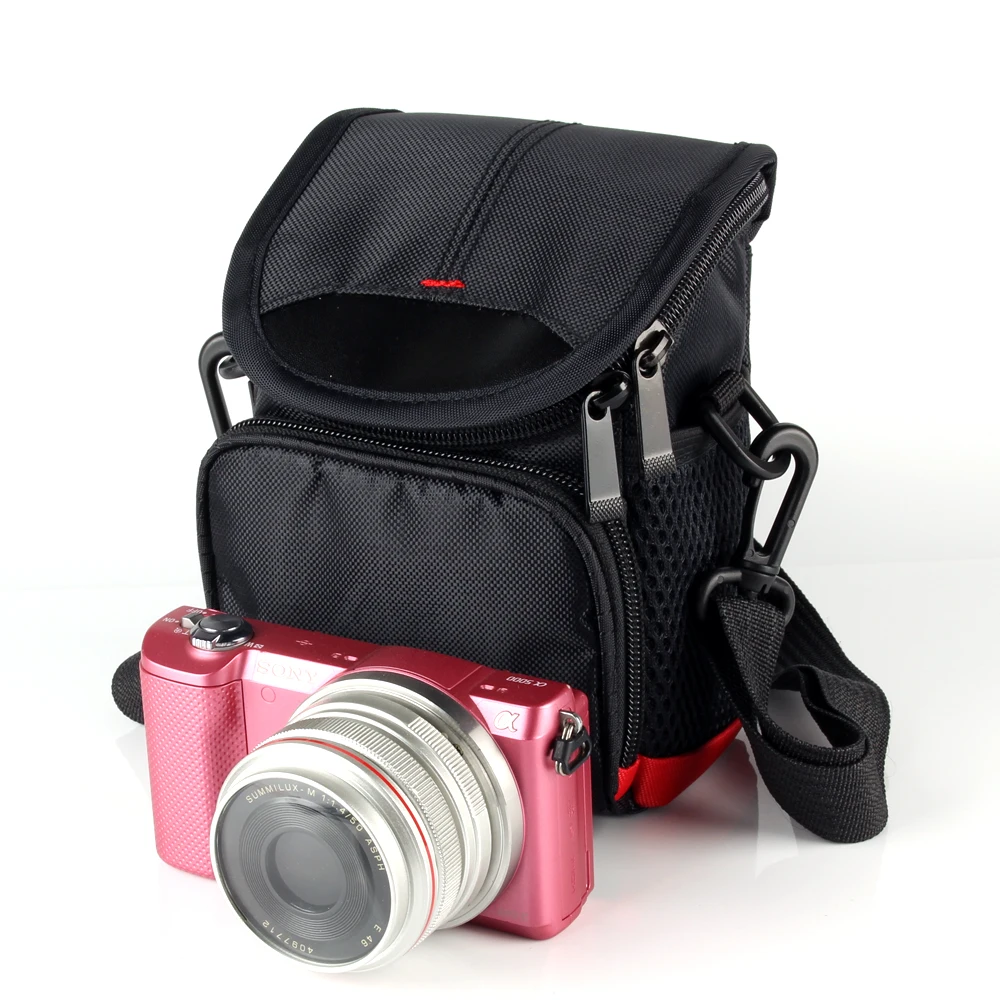 Чехол для камеры Sony a5000 a5100 a6000 a6300 WX200 WX300 WX170 NEX-3N NEX-F3 NEX-5C NEX-5R NEX-5T сумка через плечо |
