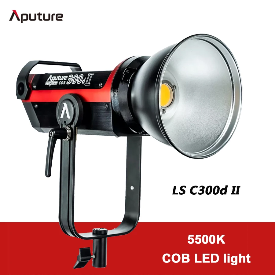 Aputure LS C300dII 300d II Светодиодный свет COB 5500K Дневной свет Bowens крепление наружная Студия Вспышка для фото и видео освещение лампы