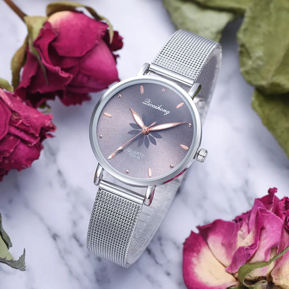Fashion Women Watches Womens Watch Stainless Steel Analog Quartz Wristwatch Bracelet Ladies | Наручные часы