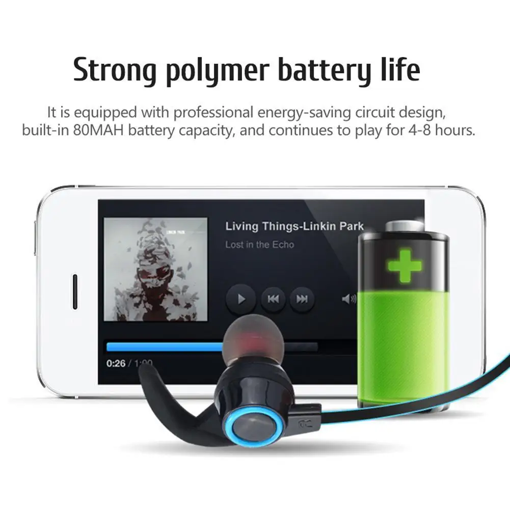 Cujmh AMW 810 спортивные Bluetooth наушники Беспроводной V4.1 гарнитура стерео бас с