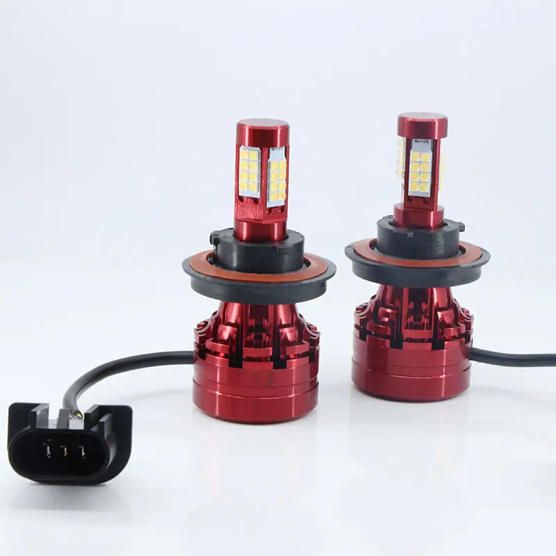 Новинка пара двойных ламп X9 H13 автомобильная светодиодная лампа для фары