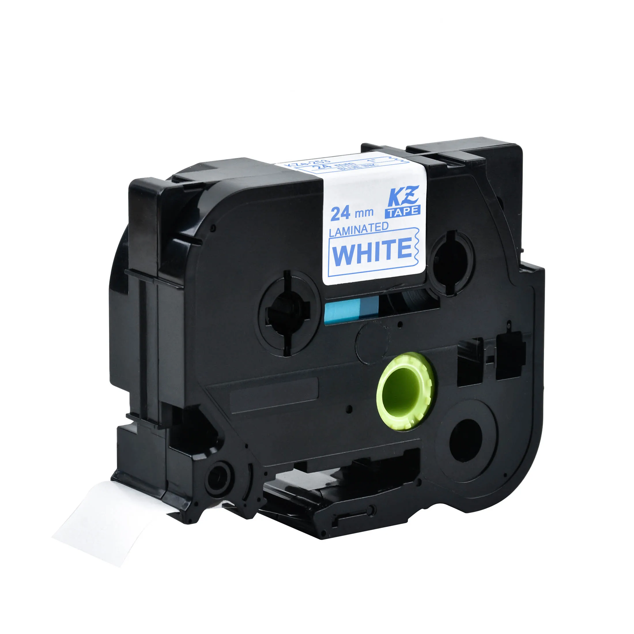 CIDY TZ251 TZ 251 TZe251 TZe 251 ламинированная клейкая tz-251 tze-251 этикетки лента P Touch черный на белом Совместимость для Brother - Цвет: blue on white