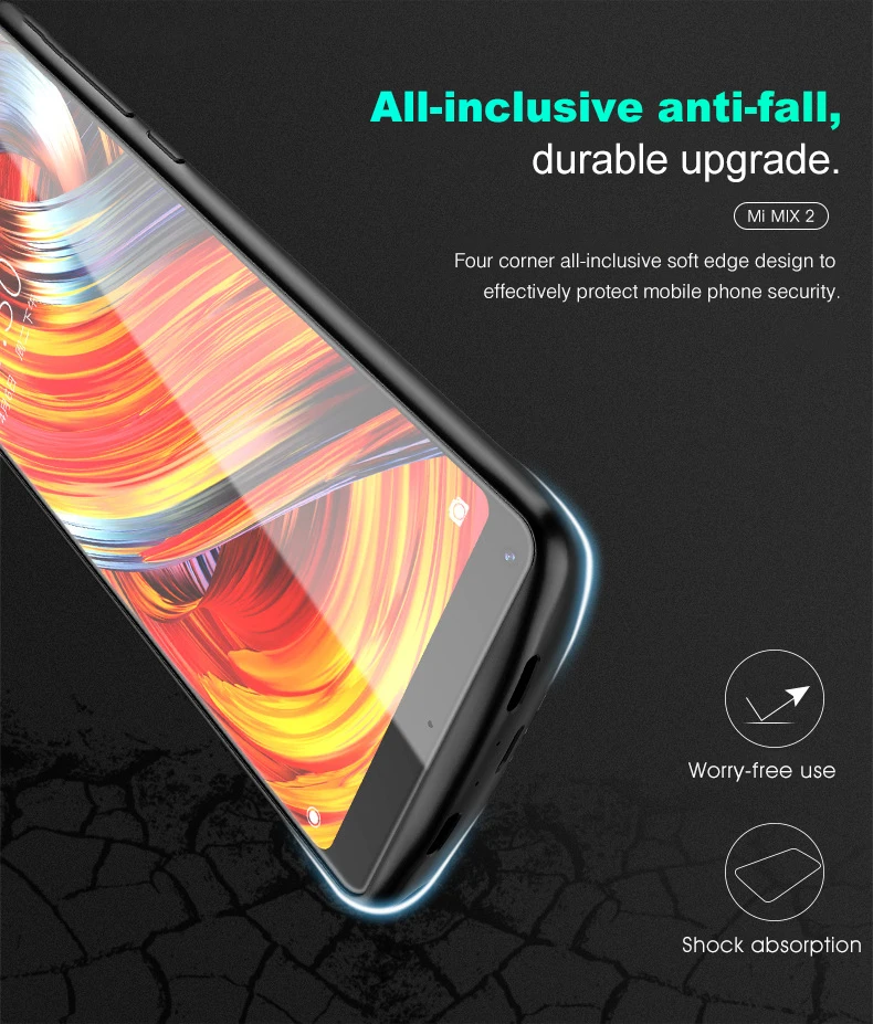 Зарядное устройство чехол для Xiaomi mi Mix 2 2S mi 6 6X A2 mi 8 8SE портативный аккумулятор внешний банк чехол силиконовый Внешний Аккумулятор Чехол