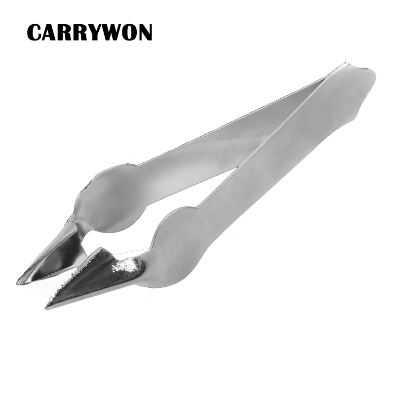 CARRYWON 1 шт. кухонные аксессуары зажим из нержавеющей стали ананас очищенные Щипцы