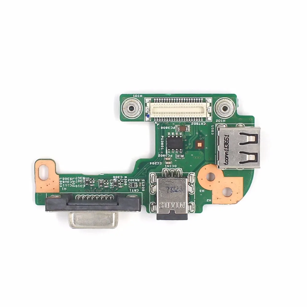 Плата с разъемом питания постоянного тока плата VGA портом USB 2 0 оригинальная
