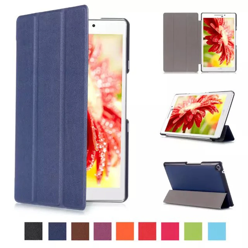 Ультратонкий Умный Магнитный Флип-кейс с подставкой кожаный чехол для Asus Zenpad 7 0