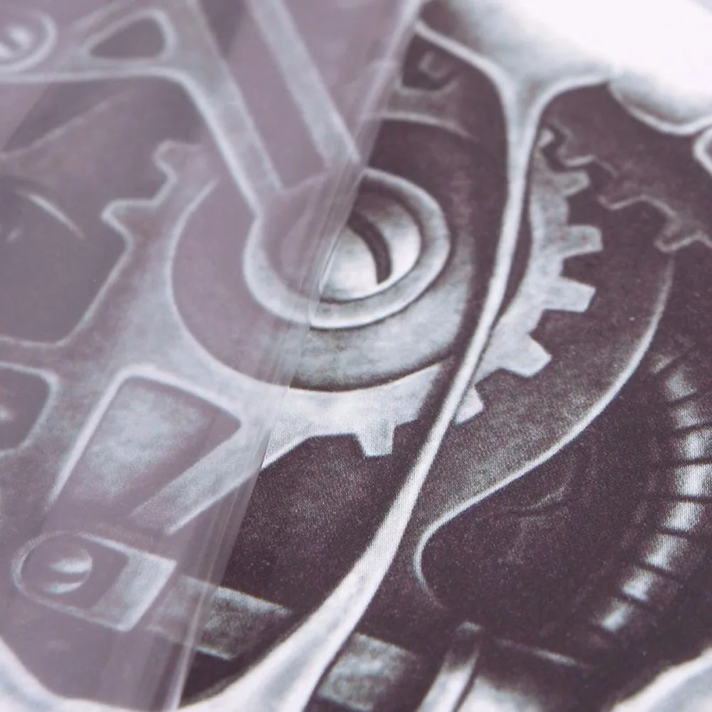 Временные татуировки наклейки 3D рука робота Съемная водостойкая Татуировка