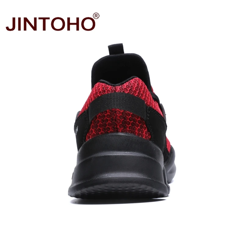 Кроссовки JINTOHO мужские сетчатые Повседневная модная обувь Брендовые