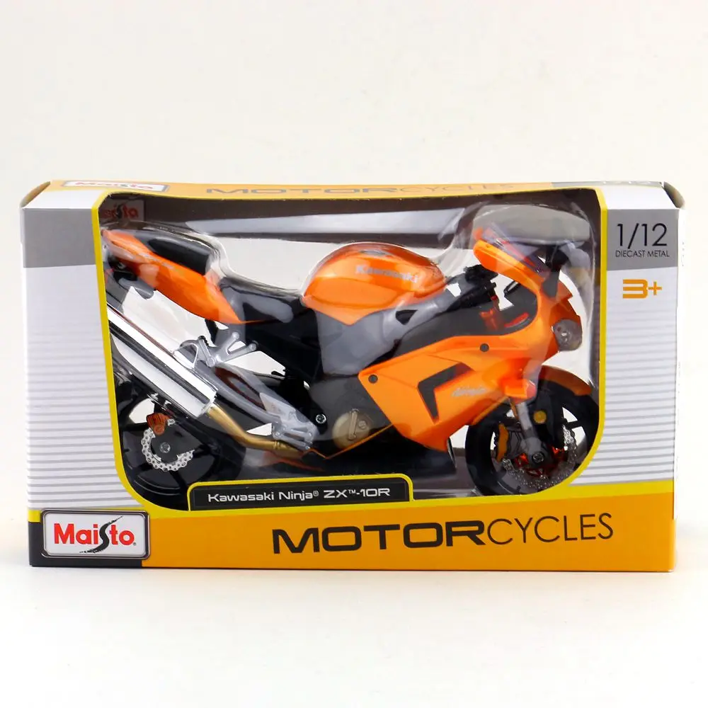 Игрушка Maisto литая модель автомобиля металлическая мотоцикла масштаб 1:12 KAWASAKI Ninja