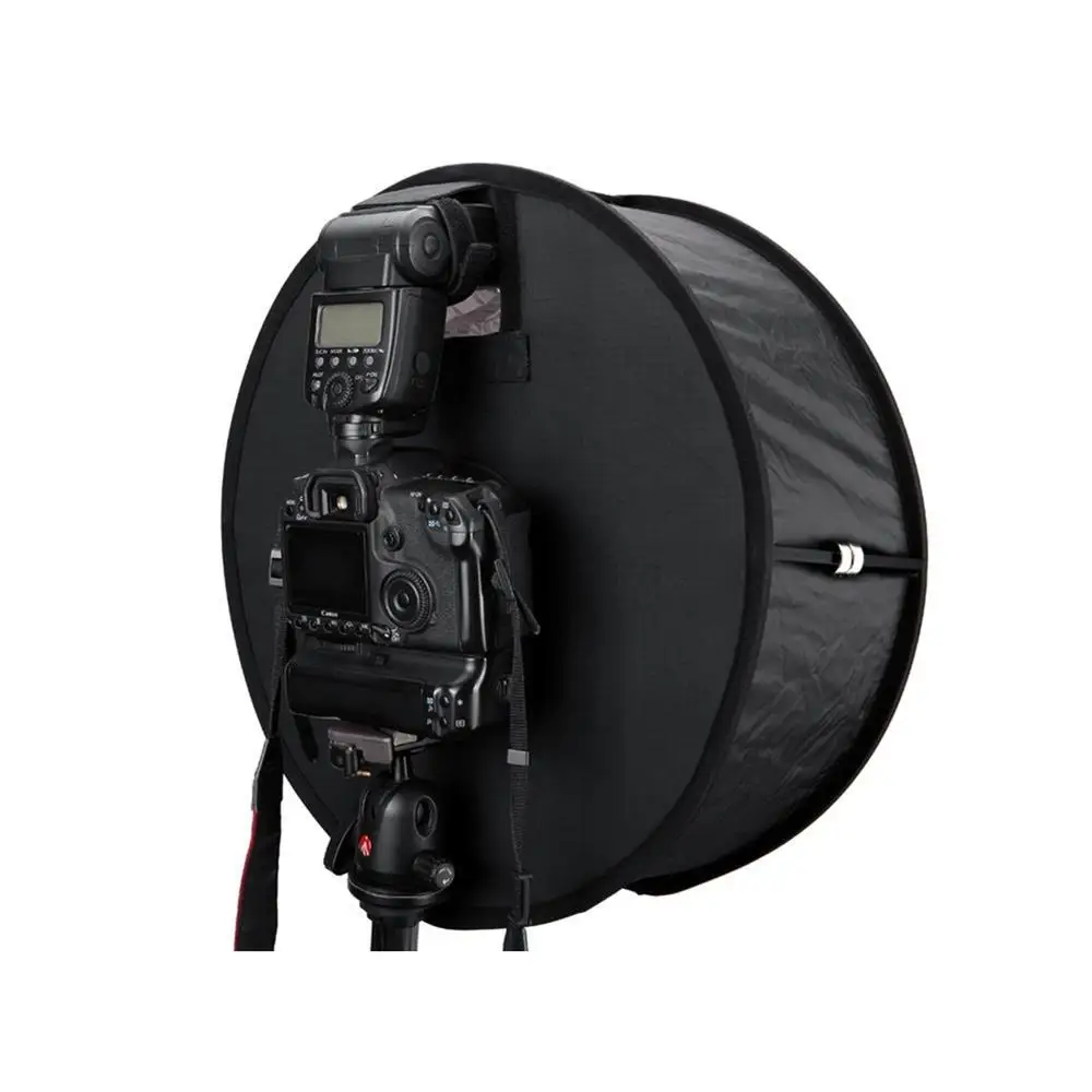 45 см 18 &quotлегко складывающееся кольцо Speedlite вспышка софтбокс рассеиватель
