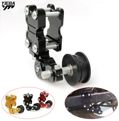 Универсальный Алюминиевый Регулятор Натяжной цепи роликовый Мотоцикл ATV для YAMAHA