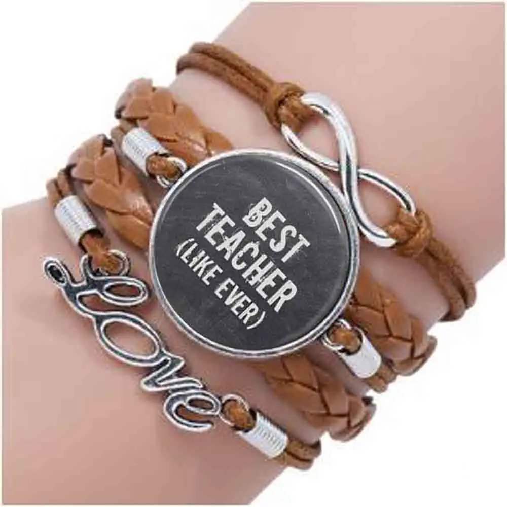 

Best Teacher, Teacher bracelet, Teacher Jewelry, Teacher Gift