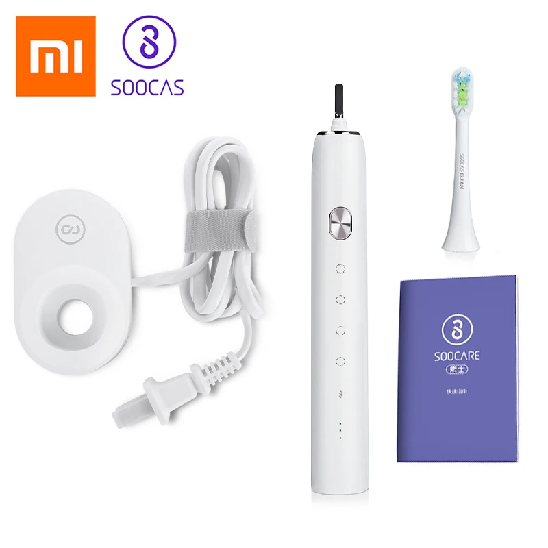 SOOCAS X3 USB перезаряжаемая звуковая электрическая зубная щетка IPX7