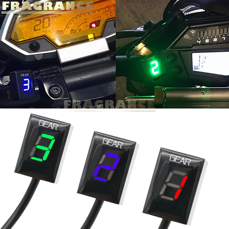 For Triumph Speed Triple NON ABS 2002-2004 Motorcycle LCD Electronics 1-6 Level Gear Indicator Digital Meter | Автомобили и