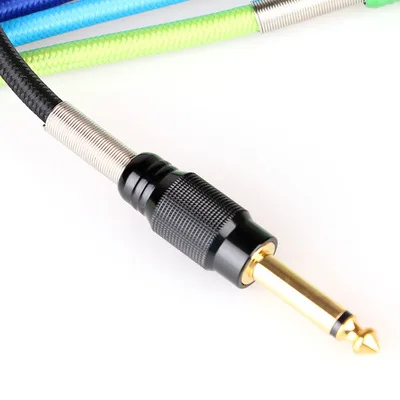 QINK новейший RCA мягкий зажим шнур 1 8 м силикагель 22 AWG медная проволока крючок для
