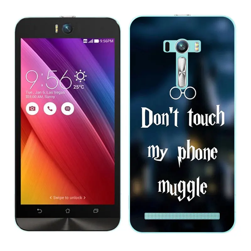18 Для Asus Zenfone Selfie ZD551KL 5,5 дюймов Мягкий силиконовый чехол для телефона с Туманность Обложка с рисунком для Asus Zenfone Selfie ZD551KL Fundas - Цвет: 18