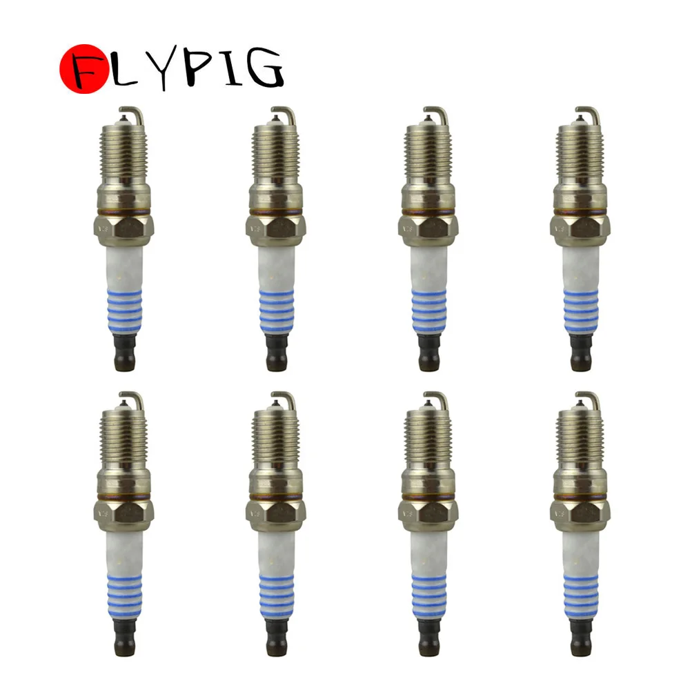 

8Pcs Spark Plugs For Ford SP493 AGSF32PM 4.6L 5.4L V8 sp-493