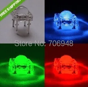 

5mm Piranha Super Flux Common Anode RGB LED