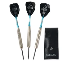 cuesoul 20 grams steel tip brass barrels darts set with aluminum shafts and wallet from dart accessories supplies free shipping
