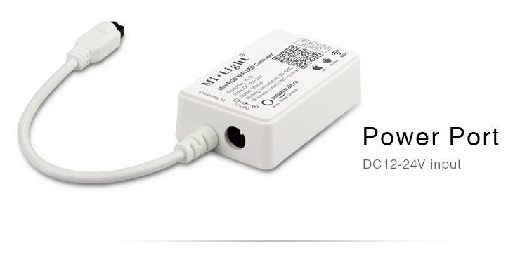 MiLight YL1S YL2S DC12V-24V WI-FI светодиодный Управление Лер Amazon Alexa смартфон приложение ИК-пульт дистанционного Управление для RGB RGBW Светодиодные ленты свет ленты