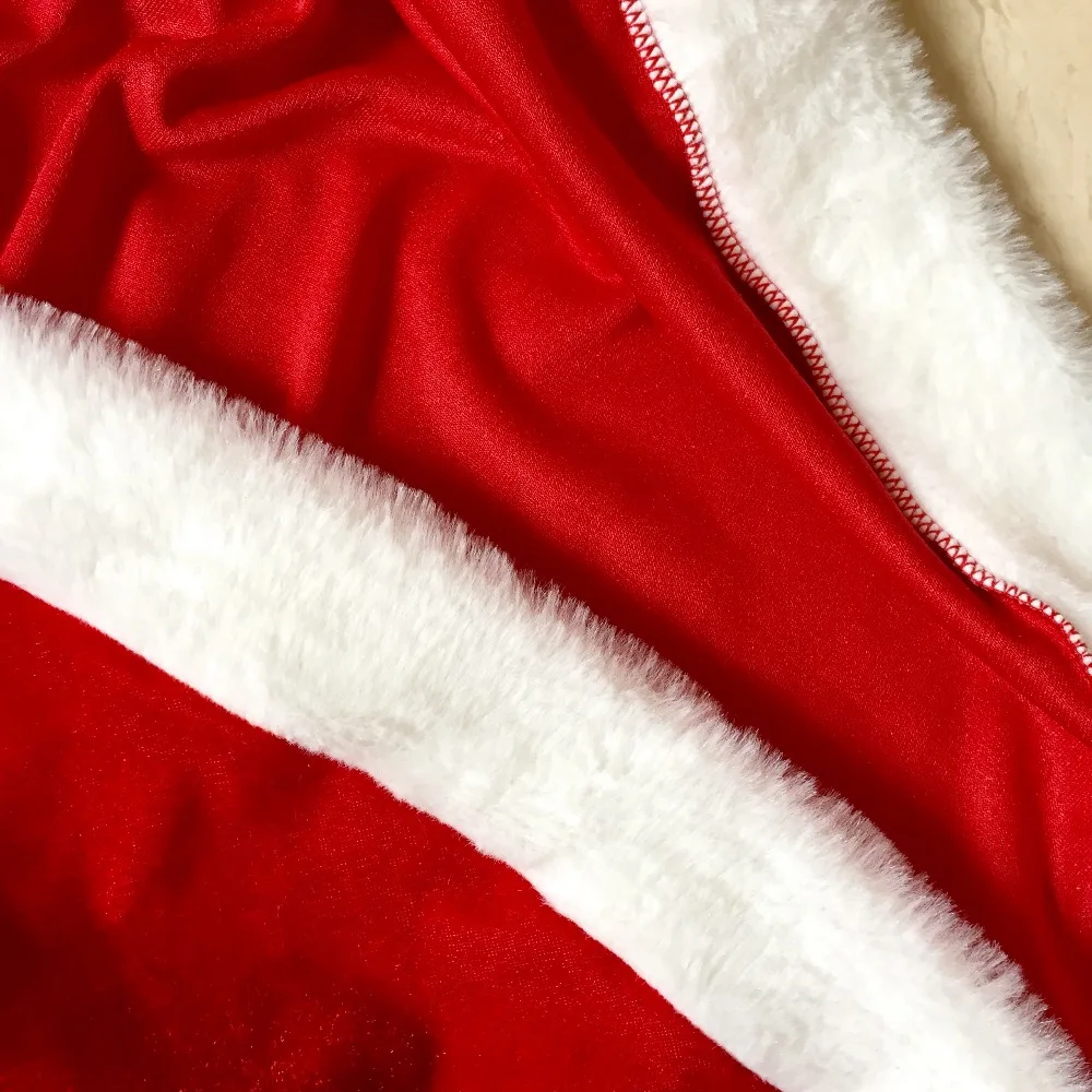 Милые рождественские костюмы UTMEON Костюм Мисс Санта Клауса милое платье