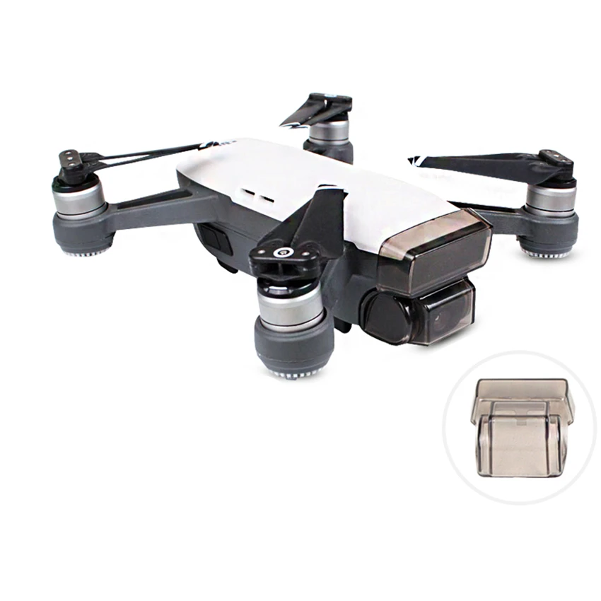 Защитная крышка для камеры карданный шарнир крышка объектива для DJI SPARK карданный замок-задвижка для DJI PRO Drone аксессуары 3D Датчик протектор экрана