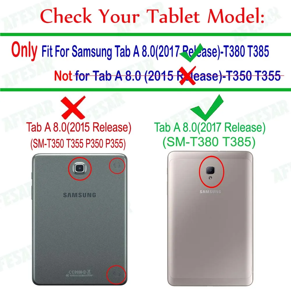 Флип чехол afсветоотражающий для Samsung Galaxy Tab A2 S 2017 дюйма 8 0 из искусственной