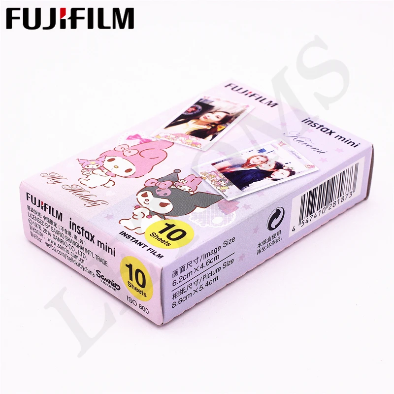 Оригинальная фотобумага Fujifilm 20 листов Instax Mini MY MELODY для камеры 8 7s 25 50s 90 9 SP 1
